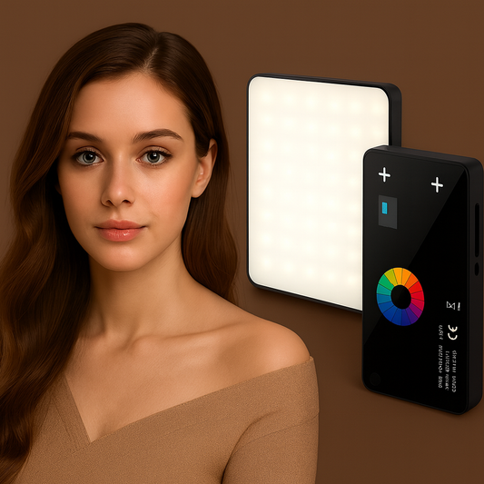 Professional Light with RGB Colors + Power Bank